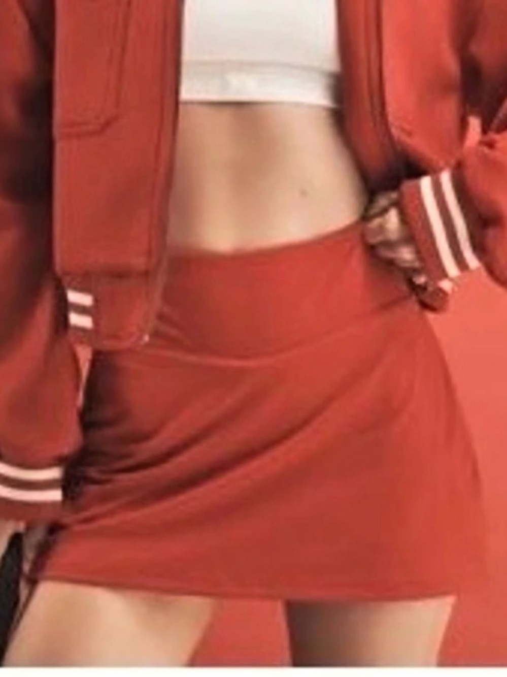 Daily Practice Mini Skort Red Small Like New